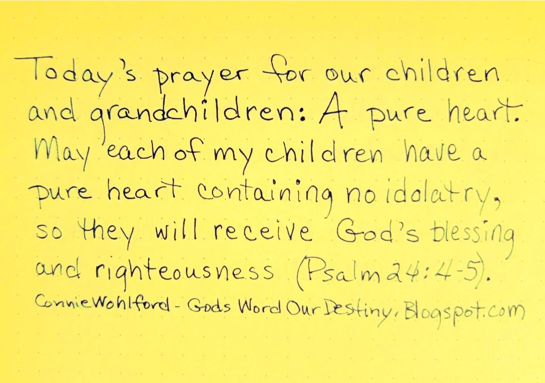 wohlford_connie's tweet photo. Today ...
#pureheart #pure #cleanhands #clean #cleanhandspureheart #heart #receive #blessing #blessings #righteousness #Psalm #psalm #prayforchildren #GodsWordOurDestiny #GodsWordOurDestiny.wordpress.com https://t.co/WlymGIme0A