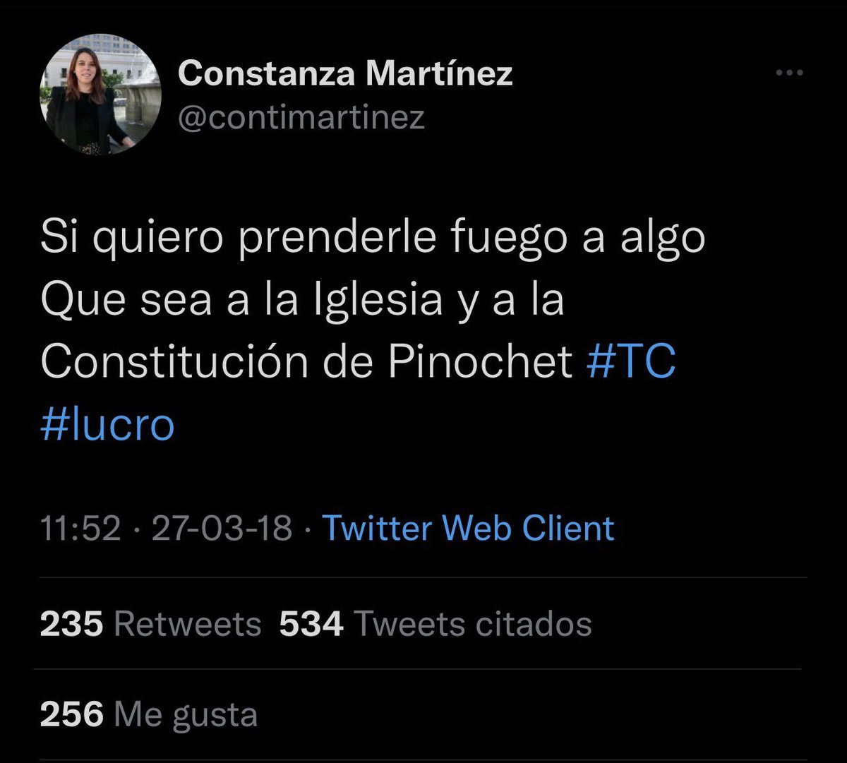 La Delegada del Presidente Gabriel Boric, ahora nos dice que está en contra la violencia y delincuencia...creo qué también era parte del grupo de ciclistas hace algún tiempo atrás.