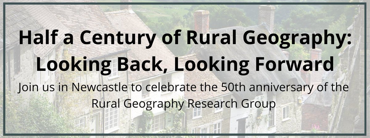 Rural Geography Research Group (RGRG) RGS-IBG tweet media