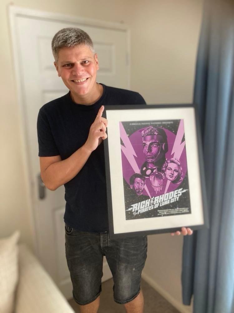 DiceCrooked's tweet photo. Adrian won this framed Luna City poster for being the Most Sporting Player at our recent 7TV Games Day. Well deserved - especially as it was his first time playing!
#crookeddice #tabletop #lunacity #scifiminiatures #stargrave #kickstarter #pulp #pulpscifi #7tvpulp https://t.co/zE3lemSYi7