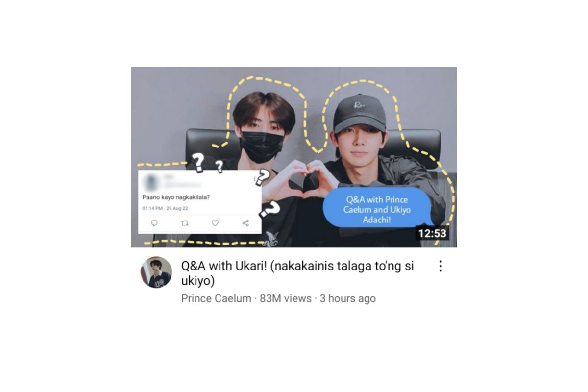 Q&amp;A with Ukiyo and Caelum!
— a short heehoon au