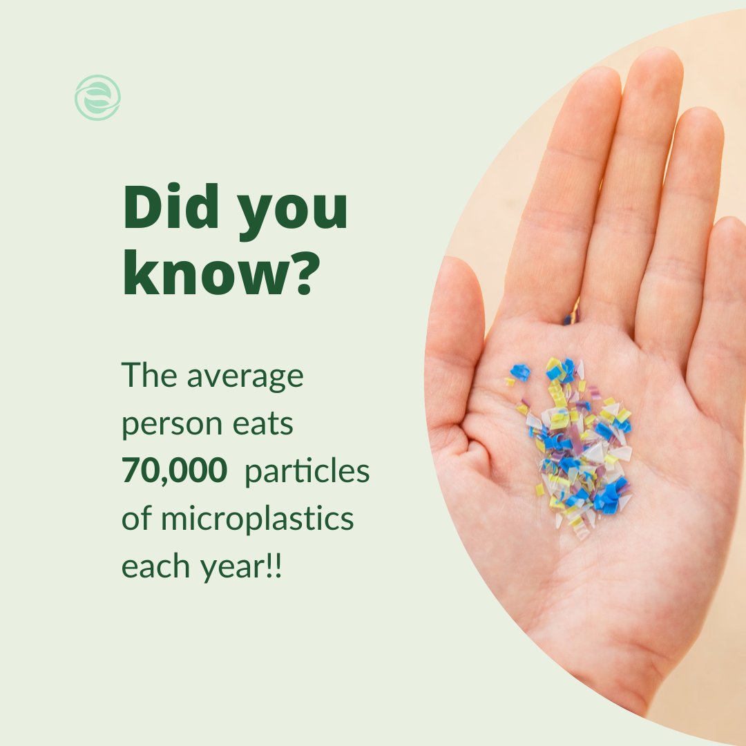 EcocaseForEarth's tweet photo. #Microplastics can float in the air and land on your food, and it’s invisible to your eyes.
Over the course of a meal, you’re most likely consuming around 100 bits of microplastic and, in a year, closer to 70,000 pieces.
Shocking!! isn’t it?
#ecocaseforearth #saynotoplastic https://t.co/6qTJCJLIPC