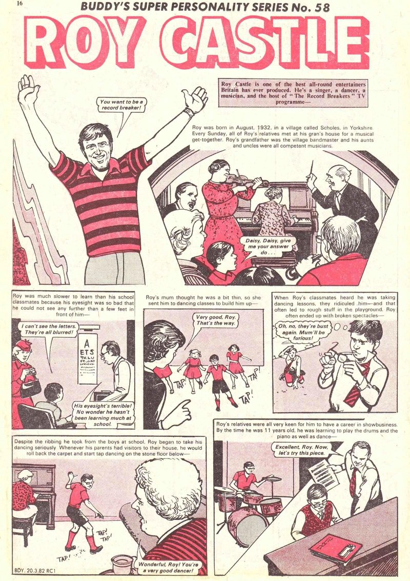 Graeme Wood on Twitter "RT archivetvmus71 Roy Castle profiled in