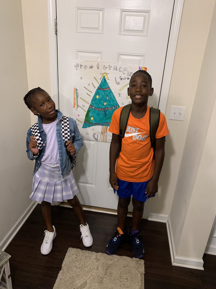 First day of school for the squad