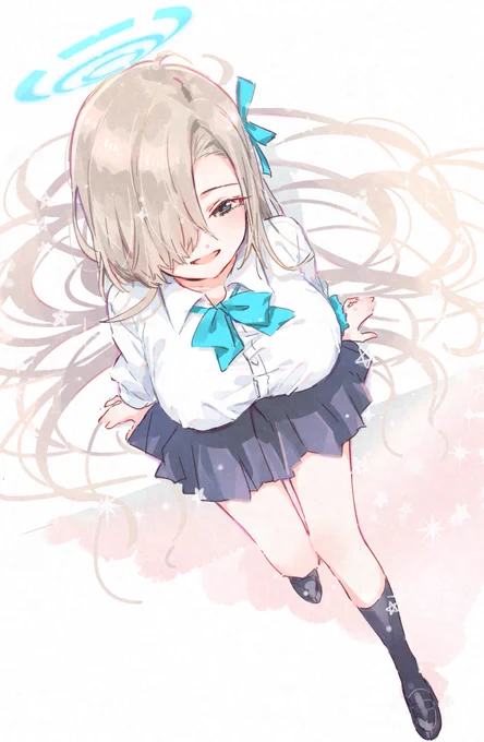 制服アスナ #ブルアカ #BlueArchive 