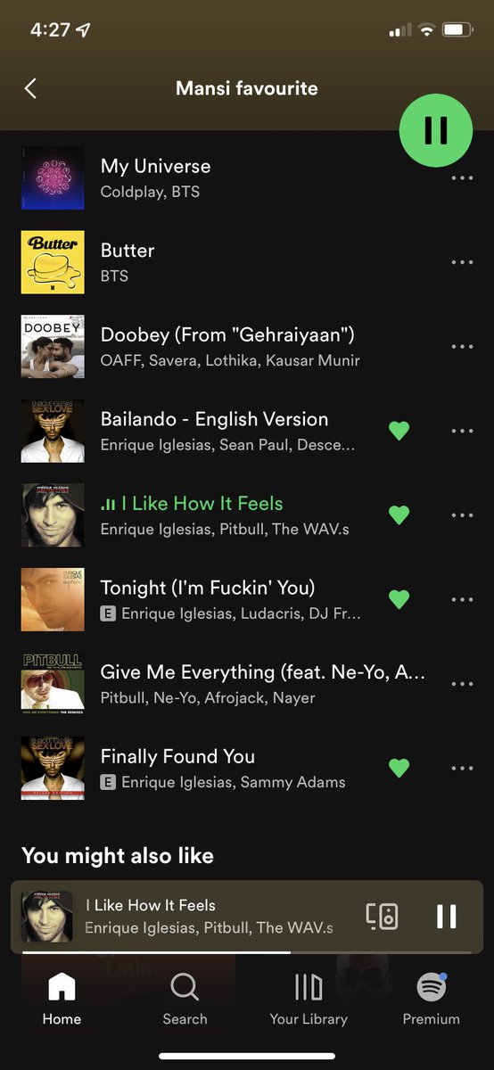 Mansi2785's tweet photo. @Spotify https://t.co/sNyNW7OTUS