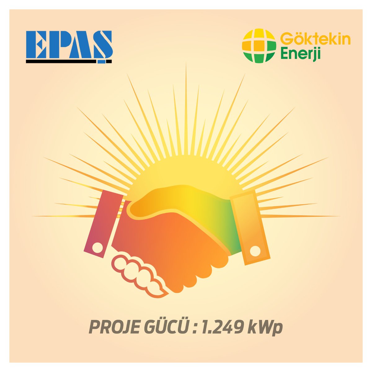 goktekinenerji's tweet photo. Adana’da yer alan EPAŞ Döküm ve Plastik San. Tic. A.Ş. ile 1.249 kW gücünde çatı GES projesi için el sıkıştık. Değerli yatırımcımıza bizi tercih ettiği için teşekkür eder, projemizin şimdiden hayırlı olmasını dileriz. #GöktekinEnerji #EPAŞ #htsaae #solaredge #güneşbizeyeter https://t.co/KOa4IUXReD