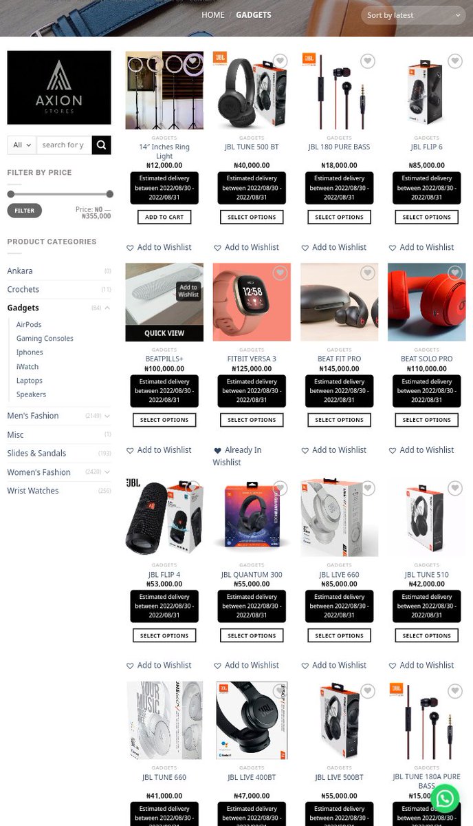 Axionstores's tweet image. Good Morning ❤️...

Get the easiest method of shopping with Axion Stores and get massive discounts on your favourite items

Get started at axionstores.com 🛍️🛒🔥

#axionstores #onlinefashionstore #onlineshopping #nigeriashopping #nigeriavendors #sales #PrayForBella #ASUU