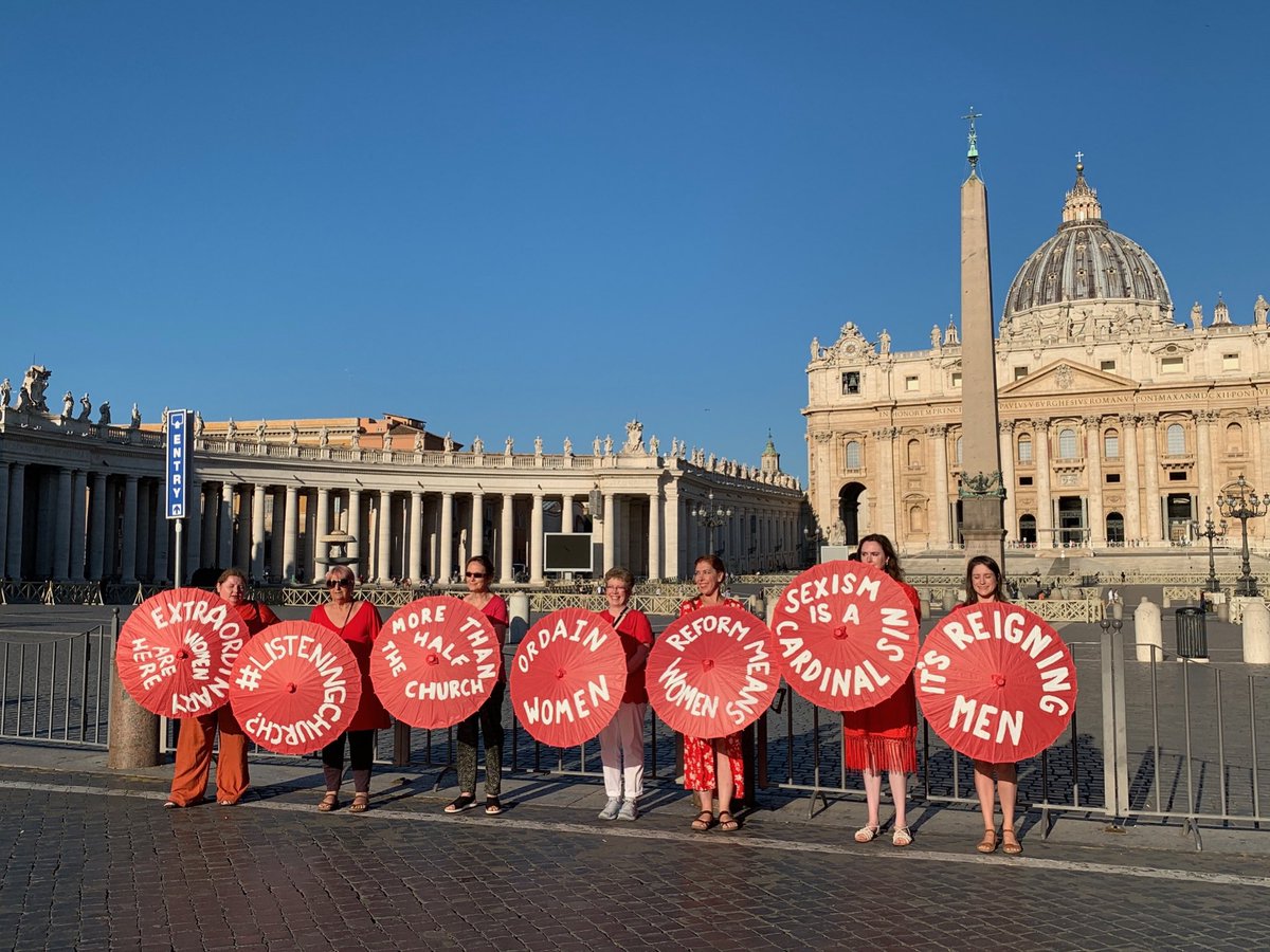 Our messages to the cardinals and prelates who meet behind closed doors without women #consistory ⁦<a href="/OrdainWomen/">Women's Ordination Conference</a>⁩ #OrdainWomen