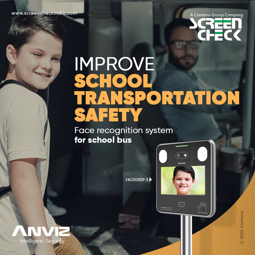 ScreencheckInd's tweet image. Improve school transportation safety with facedeep 3!

Visit Us: screencheckindia.com/product/facede…

#anviz #facedeep #facedeep3 #anvizindia #accesscontrol #covid19 #covid #facerecognition #contactless #informationsecurity #security #biometrics #safety #organization #screencheck
