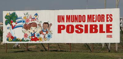 Creemos firmemente en los valores y el mandato de la UNESCO para 
construir un mundo mejor posible, sin bloqueos, ni sanciones unilaterales, que reconstruya un orden mundial más justo, humanista y ético. #CubaPorLaVida