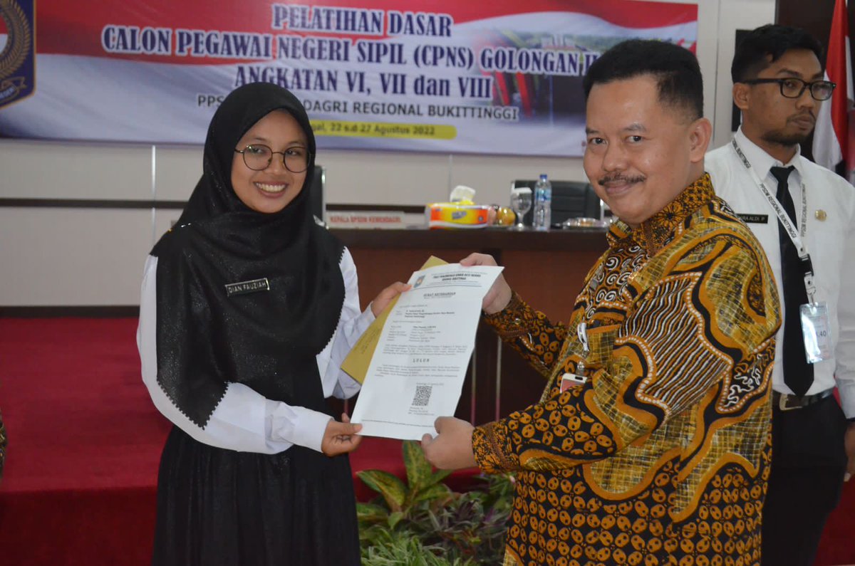 Kepala BPSDM Kemendagri Bekali Peserta Latsar CPNS dengan Astha Brata - tandaseru.id/2022/08/29/kep…