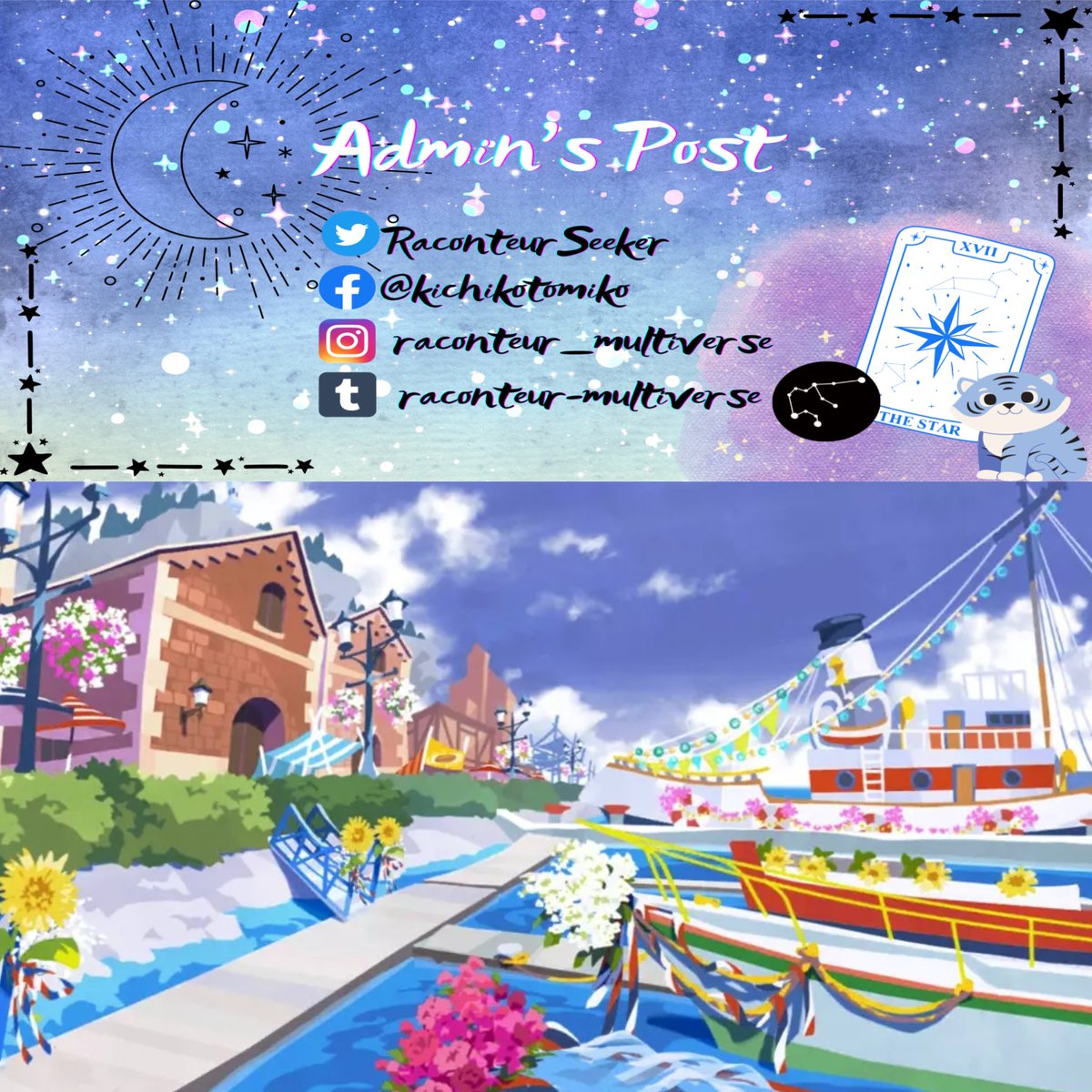 RaconteurSeeker's tweet photo. #twst #twistedwonderland #twstspoilers #twstevent

Twisted Wonderland 🇯🇵 event summaries "Port Festival" Part 01

—In comment— https://t.co/wBEpxWHaJE