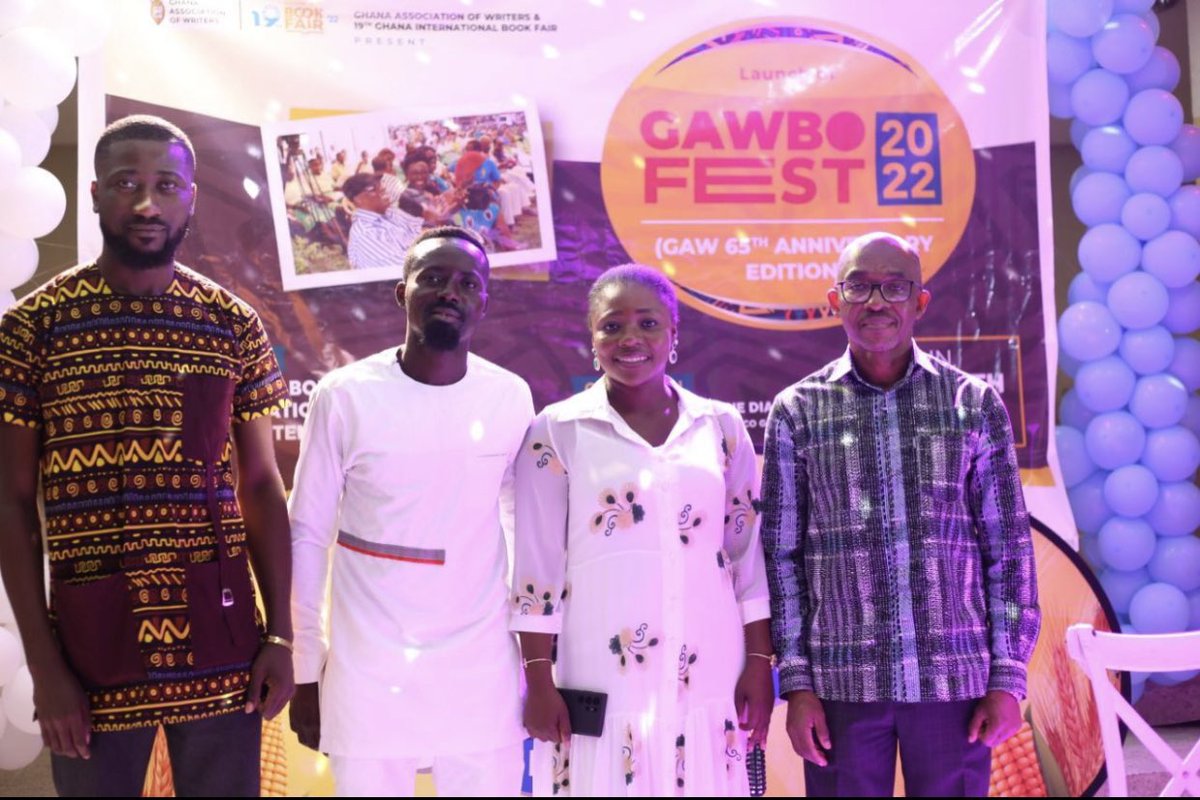agbesikelly's tweet photo. Yesterday, Sunday 28th August, 2022 we launched the GAW BOOK FESTIVAL dubbed GAWBOFEST at the National Theatre around 3:00pm.
The 2022 edition of GAWBOFEST will be hosted on 20th-21st September at PAWA House.
#EverySecondCount. https://t.co/f8WyAK33bc