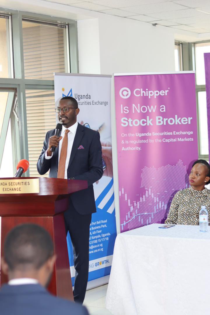 pamnabasa's tweet photo. Speaking during today’s admission ceremony at the Nakawa Business Park, Chipper Technologies Uganda Limited Managing Director, Dan Tumuramye, said the company aims to enable easy access to financial markets…
#ChipperAdmission
#ChipperxUSE https://t.co/HrbcSi0nWH