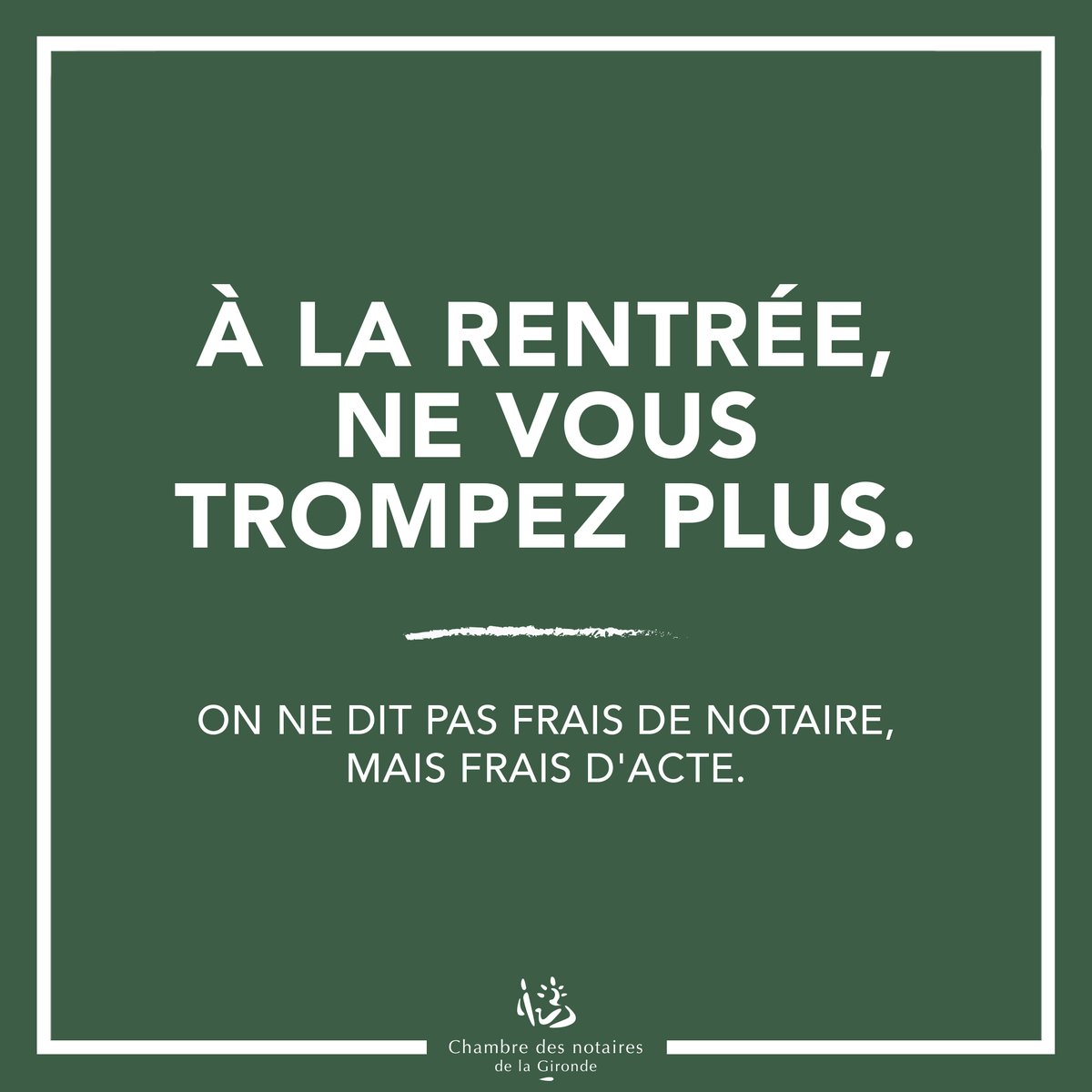 notaires33's tweet photo. Les frais d'acte sont souvent nommés à tort frais de notaires. En réalité, 80% de ces frais sont de type fiscaux, reversés aux collectivités locales et à l'État.

#rentrée #notaires https://t.co/Sgni8cui3q