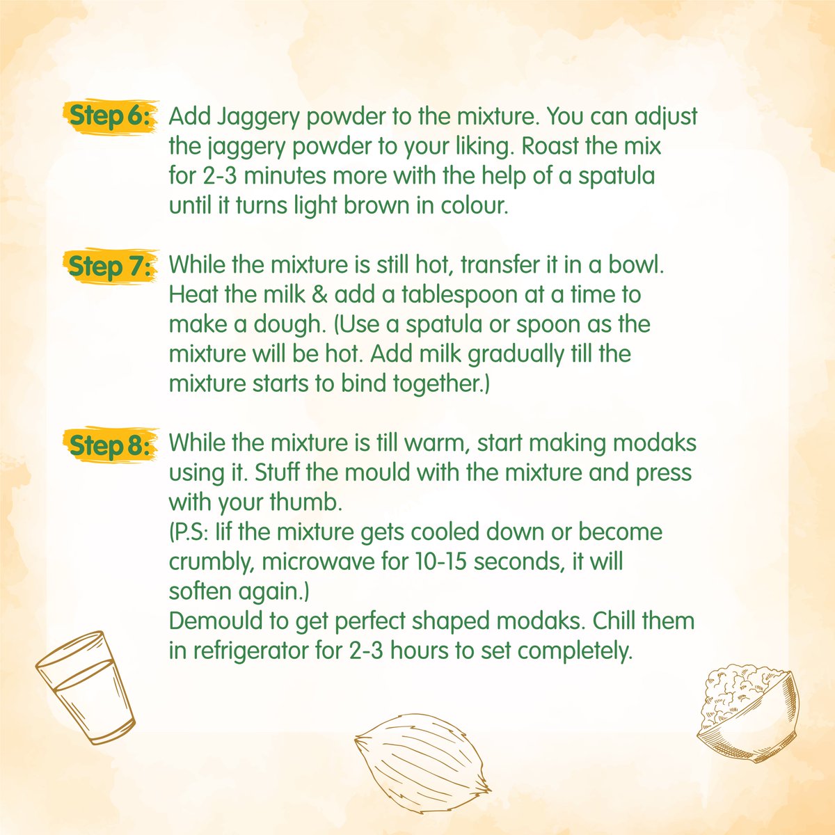 SunnyBeeMarket's tweet photo. This Vinayagar Chaturthi, make a healthy version of kozhukattai for your family! Double the goodness, double the health benefits!

#SunnyBeeMarket #GatheringGoodness #RedefiningRetail #GroceryShopping #GaneshChaturthi #VinayagarChaturthi #Ganesha https://t.co/Z9lbAzBAl0