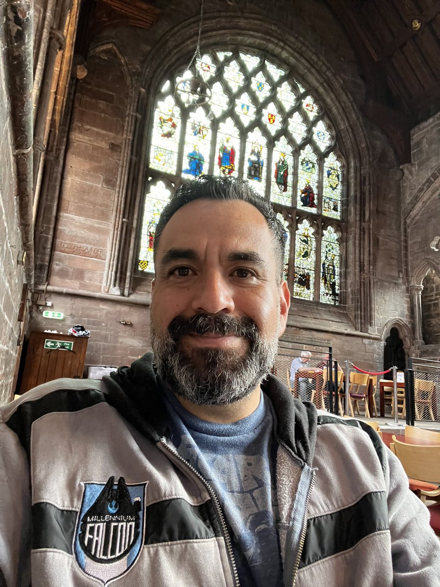 FntsyWlkr's tweet photo. My office today. 

@ChesterCath 

#ImprovPhD
#Postgraduate https://t.co/FZy4EU0ymA