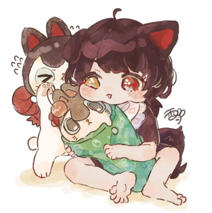 #いぬいらすといぬいばぶ 