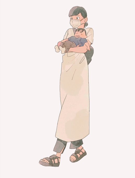 「母子 半袖」のTwitter画像/イラスト(新着)