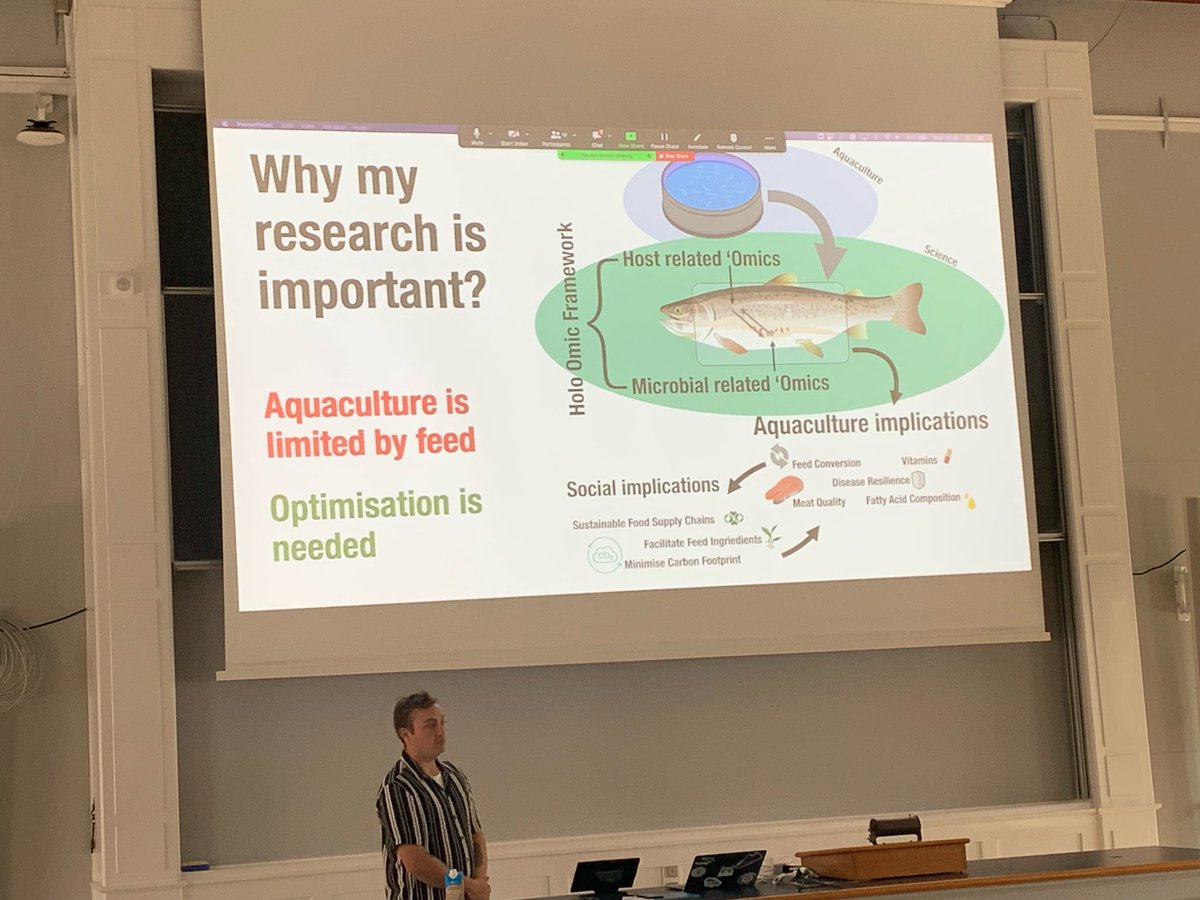 Center for Evolutionary Hologenomics (@evohologen) on Twitter photo Right now postdoc <a href="/kid4_j/">JacobAgerbo π π¦ </a> defends his phd thesis on how to make the #aquaculture #industry more #sustainable through #hologenomics π π
#microbiome #research #phd #gutmicrobiome #microbes #genomics #scicomm Right now postdoc <a href="/kid4_j/">JacobAgerbo π π¦ </a> defends his phd thesis on how to make the #aquaculture #industry more #sustainable through #hologenomics π π
#microbiome #research #phd #gutmicrobiome #microbes #genomics #scicomm