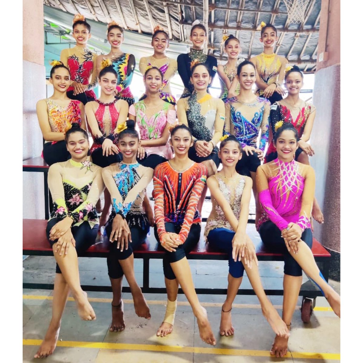 PremierRhythmic's tweet photo. PRGA Chief Coach, Int. Judge Varsha Upadhye and PRGA International Rhythmic Gymnasts were felicitated by Mr. Girish Mahajan - Minister of Sports and Youth Welfare, Maharashtra State, on the occasion of #NationalSportsDay 2022 celebration at Don Bosco School Mumbai https://t.co/JSetYbvvY7