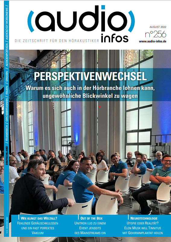 In der August-Ausgabe von #audioinfosde beleuchten wir unter anderem, warum sich ungewöhnliche Blickwinkel auch in der Hörbranche lohnen können. #hoerakustik #hoerakustiker #hoergeraete #audioinfos #perspektivenwechsel