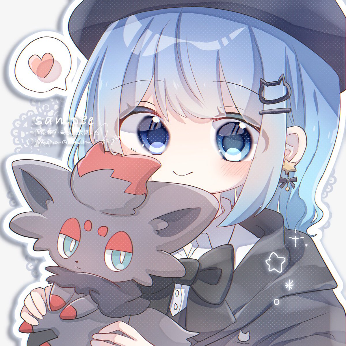 ペアアイコンのご依頼でした(՞ ܸ. .ܸ՞)