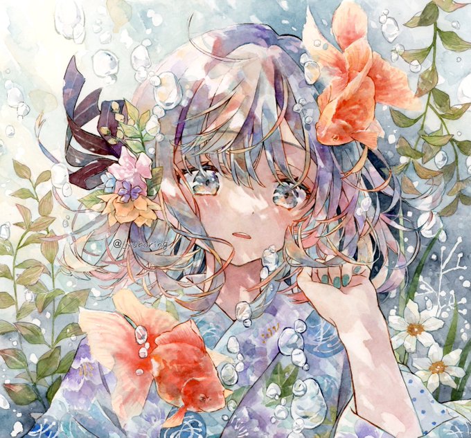 「watercolour」のTwitter画像/イラスト(新着)｜3ページ目)