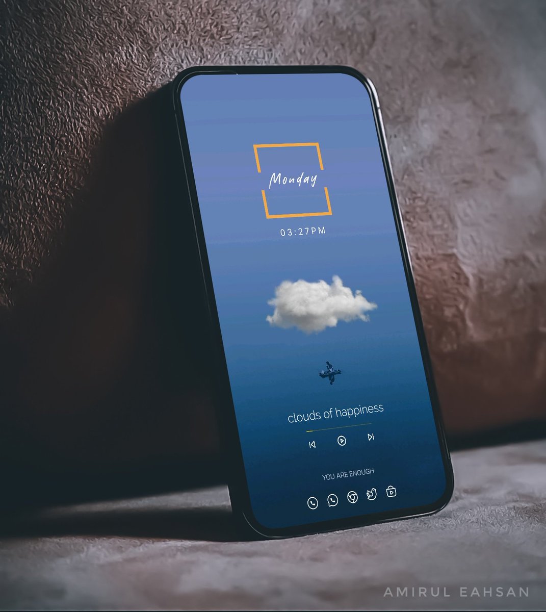 EahsanCh's tweet photo. #NV233
Sanity...
×Launcher: @NovaLauncher
×Wallpaper: Walli 4k @walliapp
×Icon: Noodlelines White @Fishy_Studios
×Widgets:
- Pie for KWGT @CustomizerAndro
- Avocado KWGT @mhcharlee
- Cloud Floating
×Template: @andro_idfans
@AndroidAuth
#aahomescreens
@WallersGallery
#Android https://t.co/uN8XMNXJMj