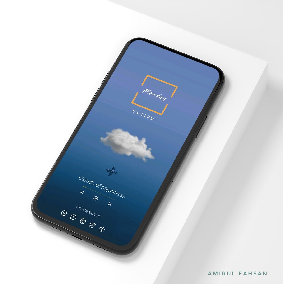 EahsanCh's tweet photo. #NV233
Sanity...
×Launcher: @NovaLauncher
×Wallpaper: Walli 4k @walliapp
×Icon: Noodlelines White @Fishy_Studios
×Widgets:
- Pie for KWGT @CustomizerAndro
- Avocado KWGT @mhcharlee
- Cloud Floating
×Template: @andro_idfans
@AndroidAuth
#aahomescreens
@WallersGallery
#Android https://t.co/uN8XMNXJMj
