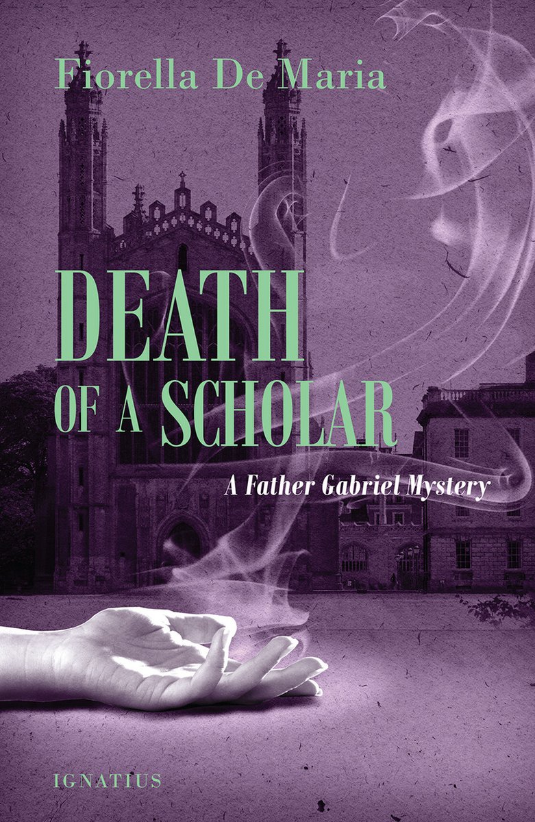 SRMcEvoy's tweet photo. #BookReview Death of a Scholar by Fiorella DeMaria from @IgnatiusPress an excellent read in a great series. Historical fiction at its best. As with the previous three, it was great to watch Fr Gabriel put the pieces together. #CatholicLit #ChristianFiction https://t.co/iMANszhP0U https://t.co/GKKIrGmPN5