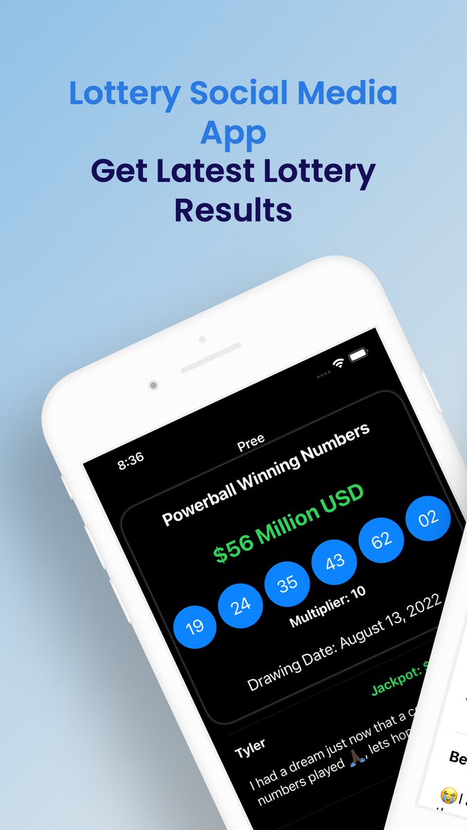 Pree - Lottery Social Media App

Get Powerball Winning Numbers & Share Comments about upcoming & past Powerballs

https://t.co/DpOT2NA7yF https://t.co/tfEcEqXSOP