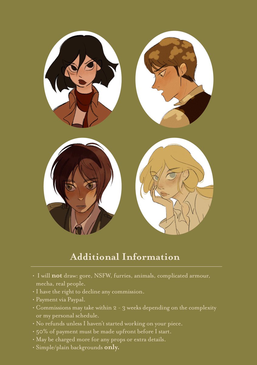 hhonbun's tweet image. hello my commissions are open 💌
more info under the thread!
[RTs are appreciated] ✨