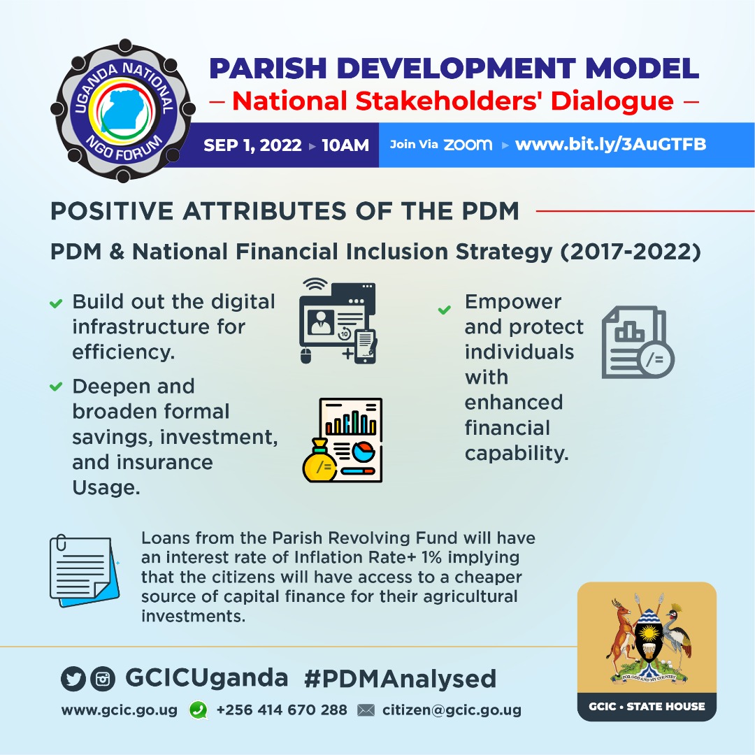 Uganda Media Centre on Twitter "RT GCICUganda 💰The PDM 3rd pillar (financial inclusion