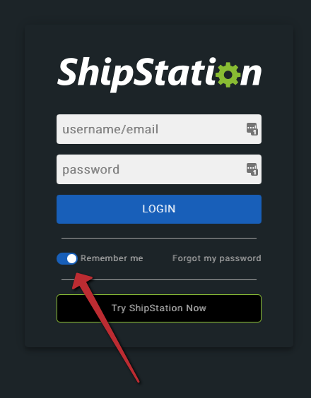 jbrewlet's tweet photo. Does this actually do anything? Drives me crazy I have to login every day when I check this @ShipStation https://t.co/hYA8BoYMnI