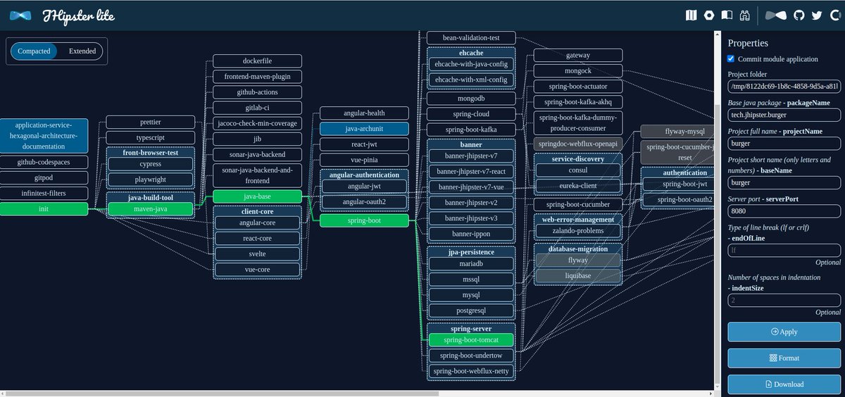 pascalgrimaud's tweet photo. 🚀 New @JHipster Lite release v0.14.0 with @springboot 2.7.3 🍃, many libraries upgrades and a new landscape page 🏞️ - More details about this summer release 😎🌞 -> https://t.co/V7i5DuD1Vd https://t.co/vPGqBodvuy