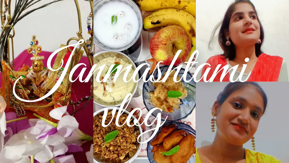 hims_kitchen's tweet photo. Janmashtami Vlog out now https://t.co/V7F4jlwFTM

#YouTube #VLOG #Janmashtami2022 #indianfestival https://t.co/rhHX3qdT0N