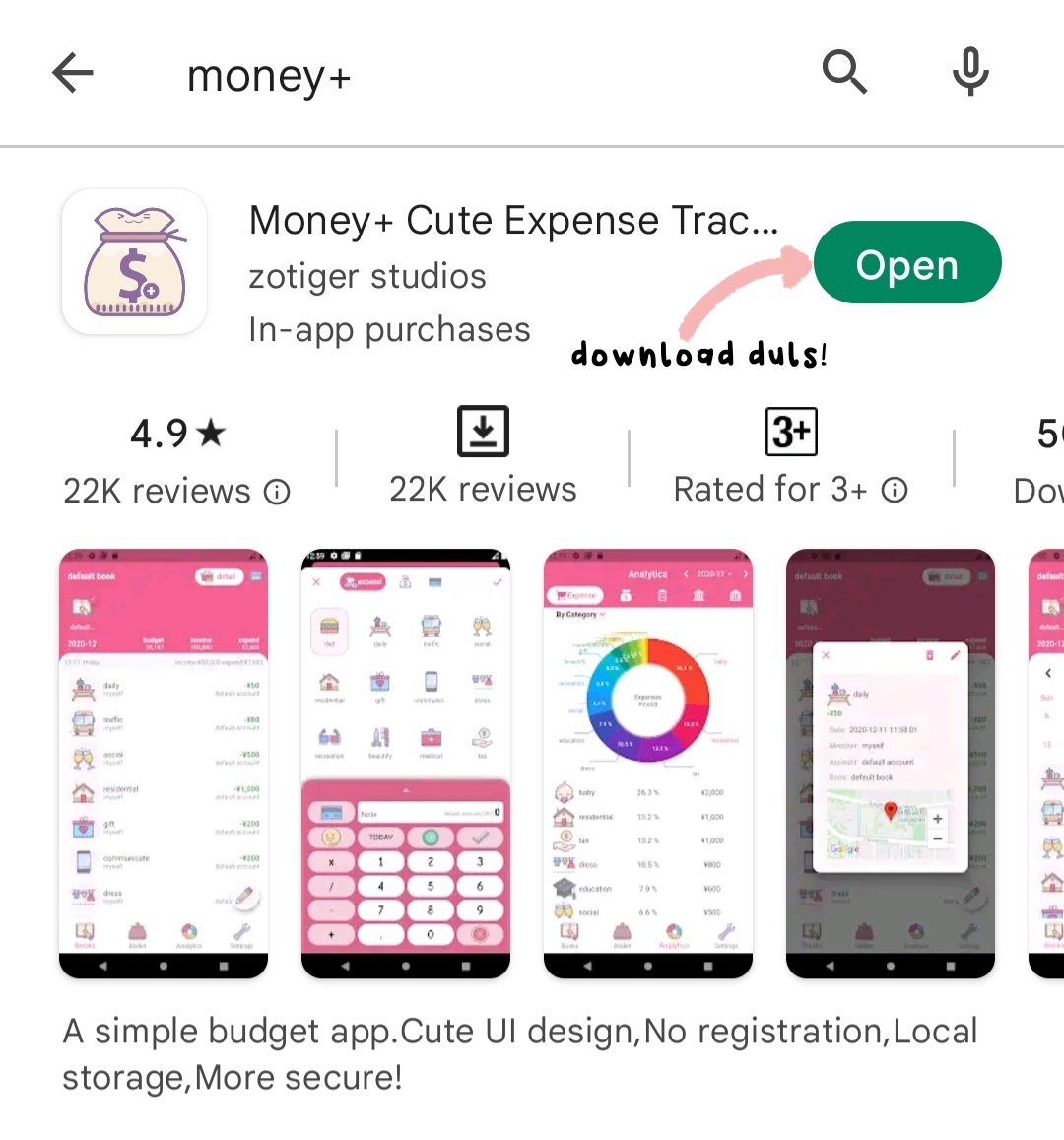 cekoutshope's tweet photo. tutorial menggunakan money+ agar pengeluaranmu tercatat rapih!✨️

a thread — https://t.co/TbxHpVgr7C