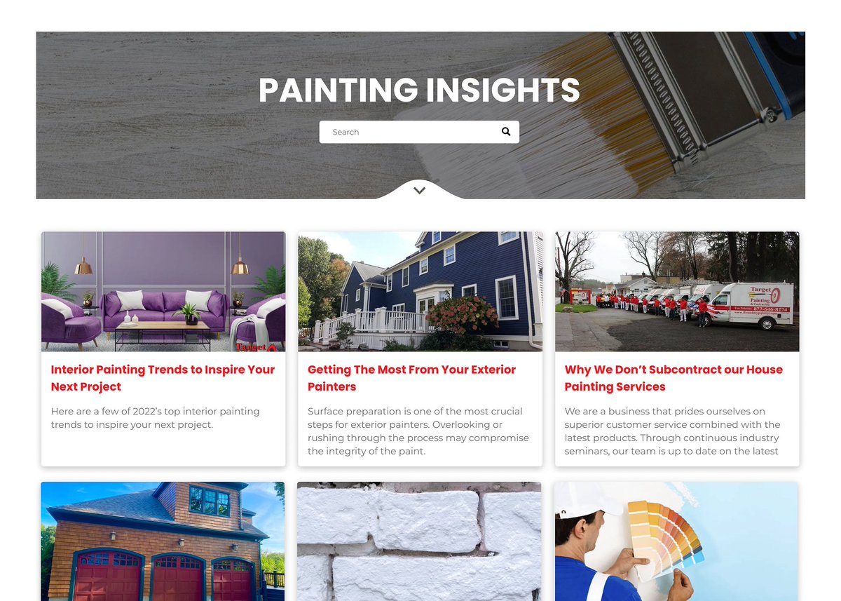 JuucedMarketing's tweet photo. Big shoutout to one of our new clients @Target Painting &amp; Contracting and their brand new website created by @JuucedMarketing! 

Connect with us!
https://t.co/KdfpMy8H1x

#juuced #getjuuced #websitehighlight #websitedesign #marketing #targetpainting #localbusiness https://t.co/ujd3u7Mjxr