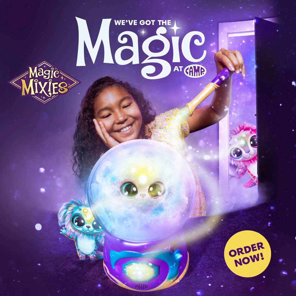 We've got the MAGIC!  🔮 Experience the real magic of Magic Mixies Crystal Ball, the hottest toy of the season by @supermoosetoys. Order yours NOW at CAMP in stores or online at bit.ly/3ctuGJf  #MixiesCrystalBall 
#MagicMixiesAtCamp 🌟