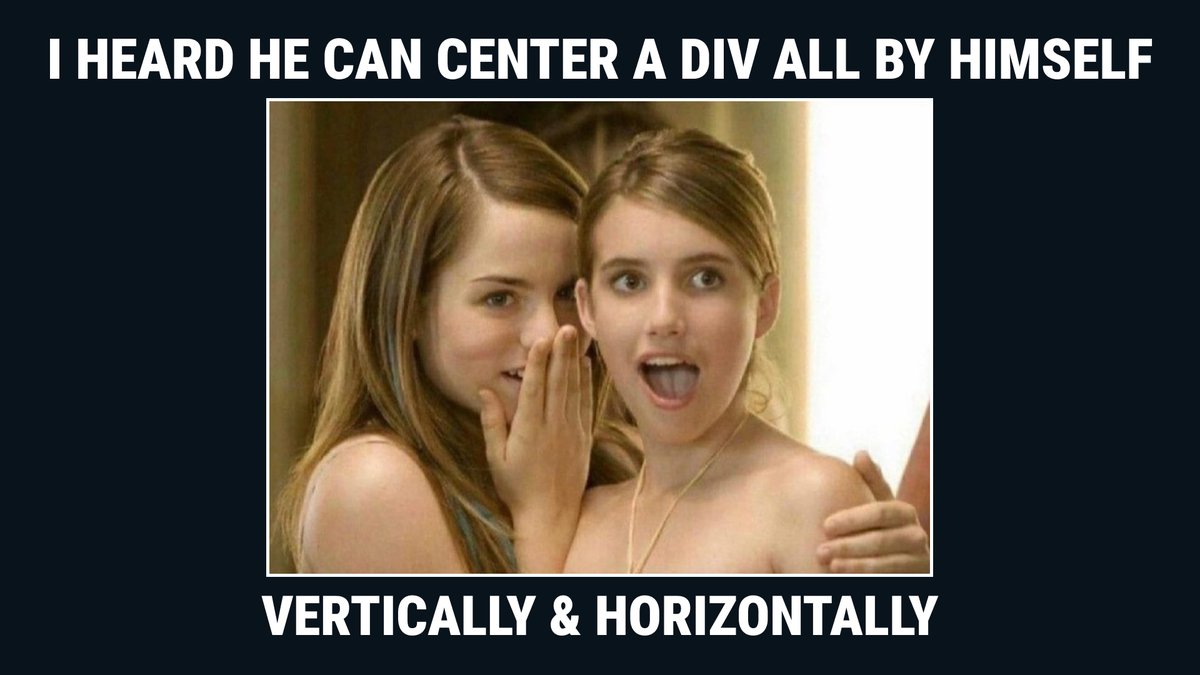codeSTACKr's tweet photo. 1️⃣2️⃣ ways to center a <div> 🧵 https://t.co/t2N4vpM4EQ