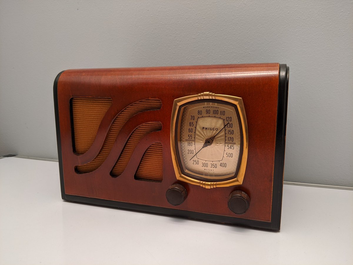 Philco radio, model 39-6C. made in 1939 #radio #technology #Vintage # ...