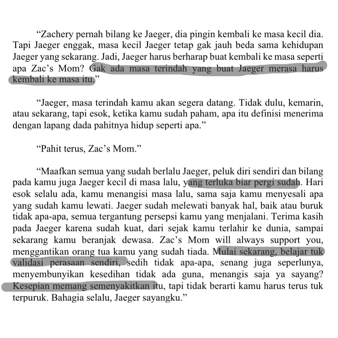 44. Zac’s Mom, will always support you.