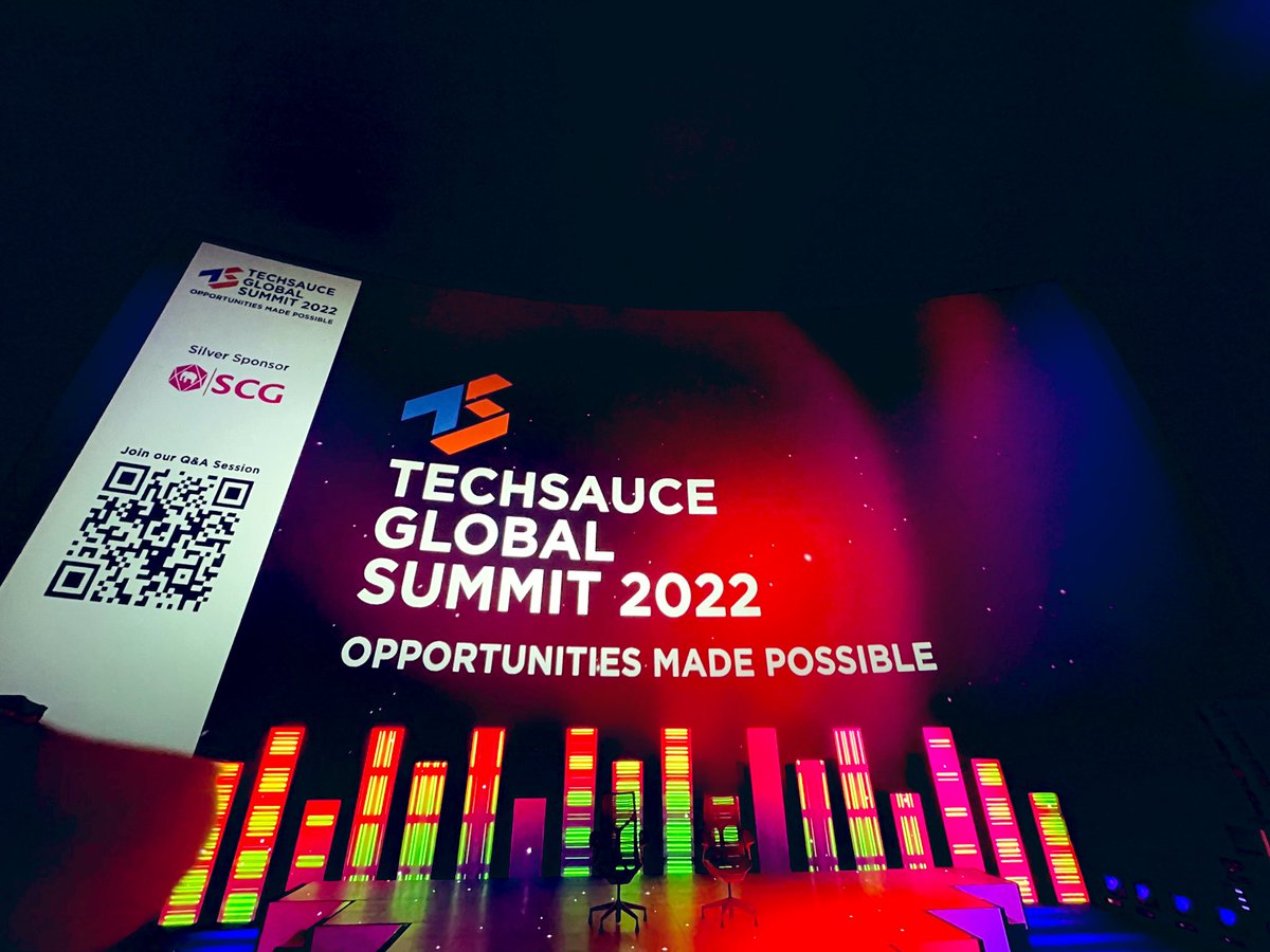 Thank you Techsauce Global #tsgs2022 for the opportunity to discuss how medical fields benefits from disruptive technologies. #healthTech #innovation