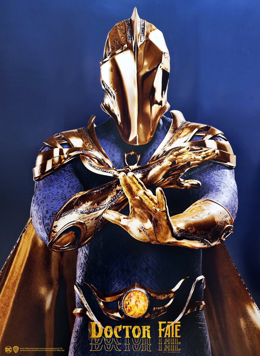 screentime's tweet photo. New poster for Doctor Fate in #BlackAdam 

(via @TheRock) https://t.co/RdronFg3j3