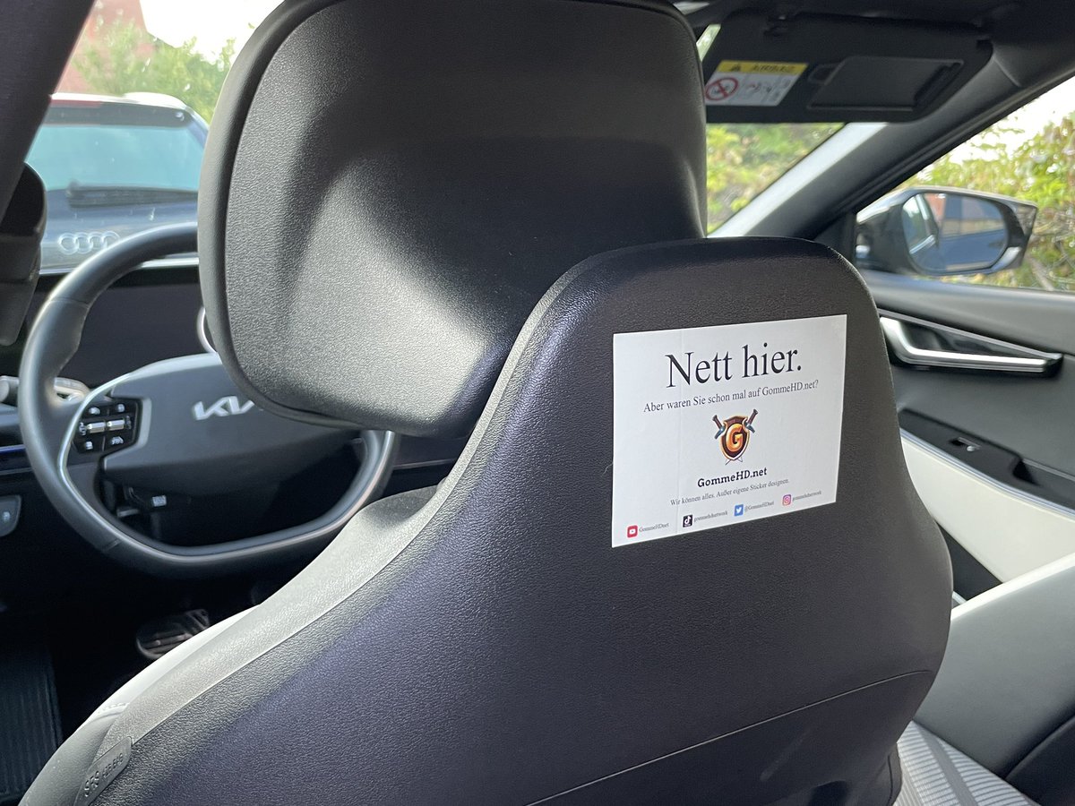 Toller Sticker von <a href="/milkakuhh/">Milkakuh</a> - jetzt hängt dat Ding in meinem Auto. An der Stelle vielen Dank an <a href="/PierreUnso/">Pierre</a>