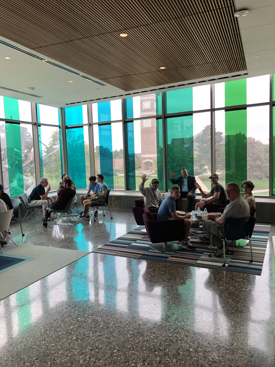 CornerstoneU's tweet photo. Members of our faculty sat down for lunch today with some of our incoming freshman for Picnic with a Prof! What a great way to get to know each other before classes get started! #CornerstoneU #WithoutCeasingCU https://t.co/qRl0OS3Zgv