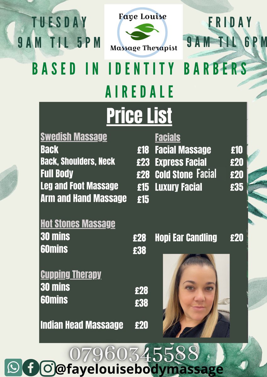 Faye Louise Massage Therapist (@fayetherapist) on Twitter photo 