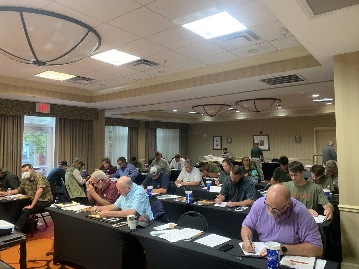 MSForestryComm's tweet photo. Region 4 hosted a Prescribed Burning Short Course last week in Hattiesburg.
Learn more about #RXfires: https://t.co/siN0qE0vjW
#MSforestry #goodfires https://t.co/SSUNDlMqr9